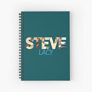 Steve Lacy  Guitarist  retro drawing     Spiral Notebook