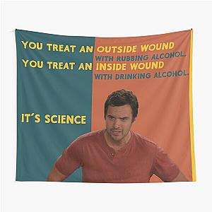 nick miller tapestry - it's science  Tapestry