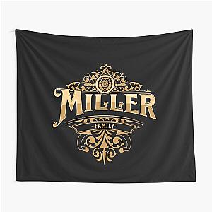 Cool Vintage The Millers Family Crest Miller Tapestry