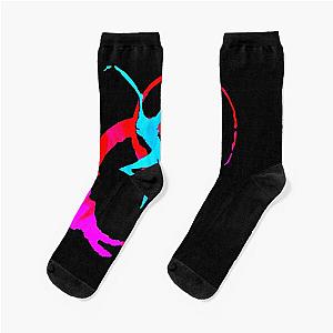 Circle of Love Miller Band Arts Dance Rocker Socks