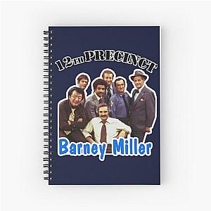 12th Precinct Barney Miller Cast Graphic Spiral Notebook