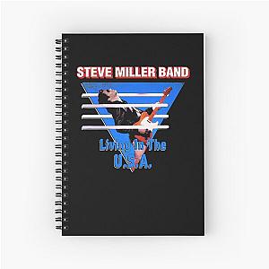 Miller Band Tee Spiral Notebook