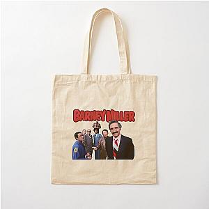 Barney Miller Cast with Levitt and Inspector Luger Cotton Tote Bag