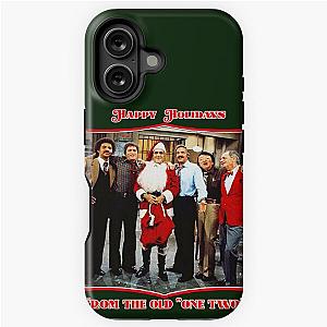 Happy Holidays from the ol' One Two Barney Miller Retro Christmas Tribute iPhone Tough Case