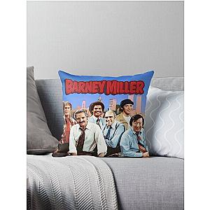 Barney Miller New York Cast with Opening Throw Pillow