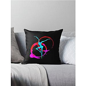 Circle of Love Miller Band Arts Dance Rocker Throw Pillow