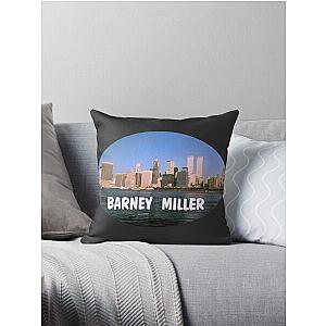 Retro TV Barney Miller Opening Graphic Throw Pillow