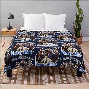 12th Precinct Barney Miller Cast Graphic Throw Blanket