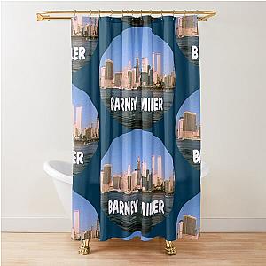 Retro TV Barney Miller Opening Graphic Shower Curtain