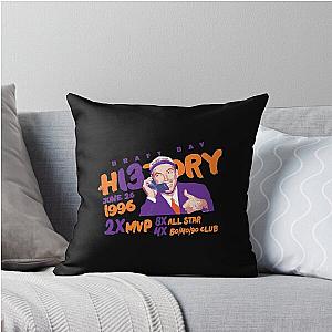Steve Nash History Throw Pillow