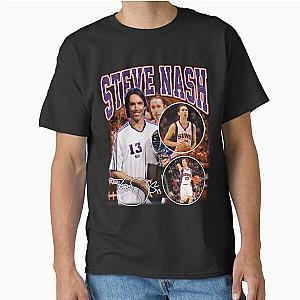 Steve Nash Basketball Signature Vintage Retro Perfect Gift For Basketball Lovers Classic T-Shirt