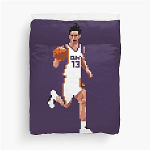 Steve Nash Pixel Duvet Cover