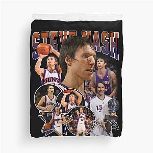 Steve Nash Basketball Signature Vintage Retro Duvet Cover Perfect Gift For Basketball Lovers