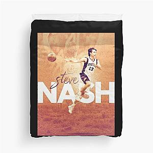 Music Vintage Wallpaper Steve Nash Vintage Duvet Cover