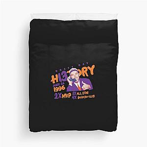 Steve Nash History T-Shirt Duvet Cover