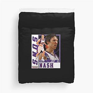 Steve Nash Basketball Legend Vintage Graphic Retro Duvet Cover