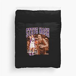 Steve Nash Basketball Legend Graphic Retro Style Duvet Cover