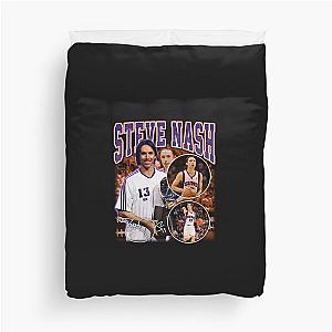 Steve Nash Basketball Legend Vintage Graphic Retro Duvet Cover