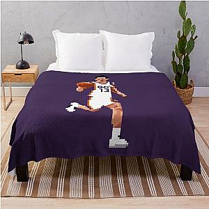 Steve Nash Pixel Dribble Throw Blanket