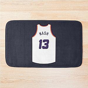 Steve Nash Retro Jersey White Bath Mat