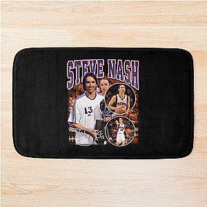 Steve Nash Basketball Signature Retro Perfect Gift For Basketball Lovers Bath Mat