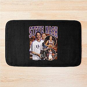 Steve Nash Basketball Signature Graphic Retro Style Bath Mat