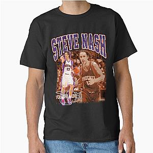 Steve Nash Basketball Signature Vintage Retro T-Shirt Perfect Gift For Basketball Lovers Classic