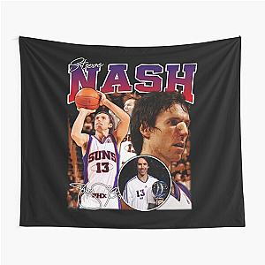 Steve Nash Phoenix Basketball MVP Signature 80s 90s Bootleg Tapestry
