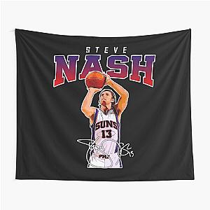 Steve Nash Phoenix Basketball Legend MVP Signature Tapestry