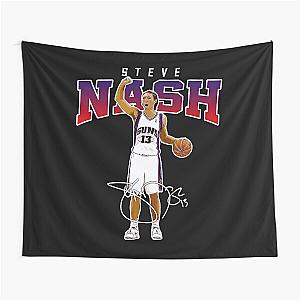 Steve Nash Phoenix Basketball Legend MVP Vintage Retro 80s 90s Tapestry