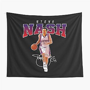 Steve Nash Phoenix Basketball Legend MVP Vintage 80s 90s Tapestry