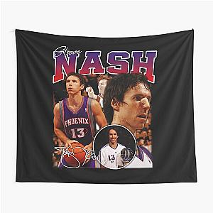 Steve Nash Phoenix Basketball Legend Signature Vintage Retro 80s 90s Tapestry