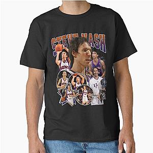 Steve Nash Basketball Signature Vintage Retro 80s Rap Style Classic T-Shirt