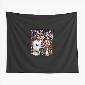 Steve Nash Basketball Legend Signature Vintage Retro Tapestry