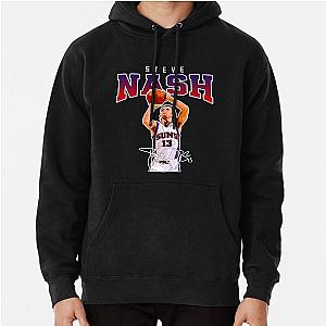Steve Nash Phoenix Basketball Legend MVP Signature Vintage Retro 80s 90s Pullover Hoodie