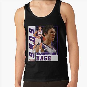 Steve Nash Basketball Legend Vintage Graphic Retro Style Tank Top