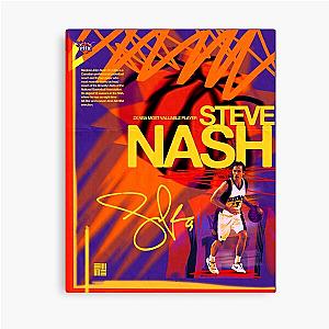 STEVE NASH - Parquet Canvas Print