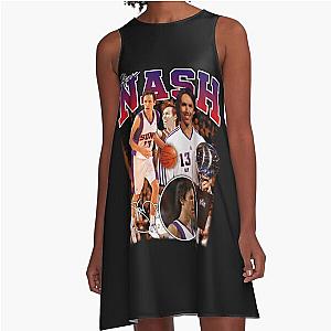 Steve Nash Phoenix Basketball Legend MVP Signature Vintage 80s 90s Dress