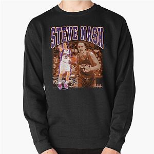 Steve Nash Basketball Vintage Retro Rap Style Perfect Gift For Basketball Lovers Pullover Sweatshirt