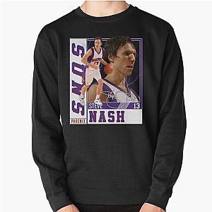 Steve Nash Basketball Legend Signature Vintage Retro Pullover Sweatshirt