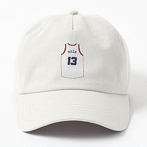 Steve Nash White Dad Hat