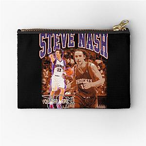 Steve Nash Basketball Vintage Retro Style Zipper Pouch Perfect Gift For Basketball Lovers