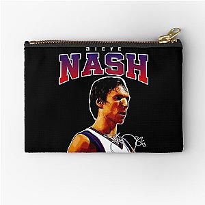 Steve Nash Phoenix Basketball Legend MVP Signature Zipper Pouch