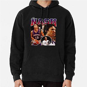 Steve Nash Phoenix Basketball Legend MVP Signature Vintage Bootleg Rap Style Pullover Hoodie