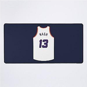 Steve Nash Retro Jersey Desk Mat White
