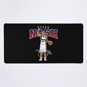 Steve Nash Phoenix Basketball Legend MVP Signature Retro 80s 90s Desk Mat