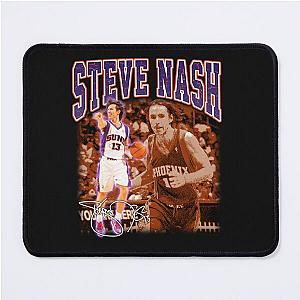 Steve Nash Basketball Signature Vintage Retro Style Mouse Pad
