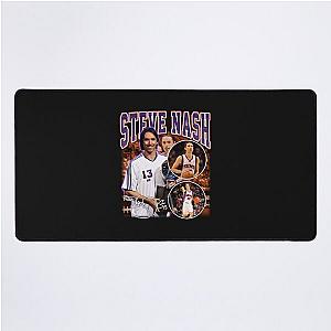 Steve Nash Basketball Legend Signature Graphic Retro Style Desk Mat