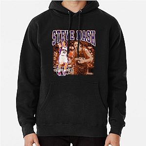 Steve Nash Basketball Legend Vintage Graphic Pullover Hoodie