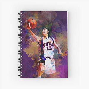 Steve Nash Suns Spiral Notebook
